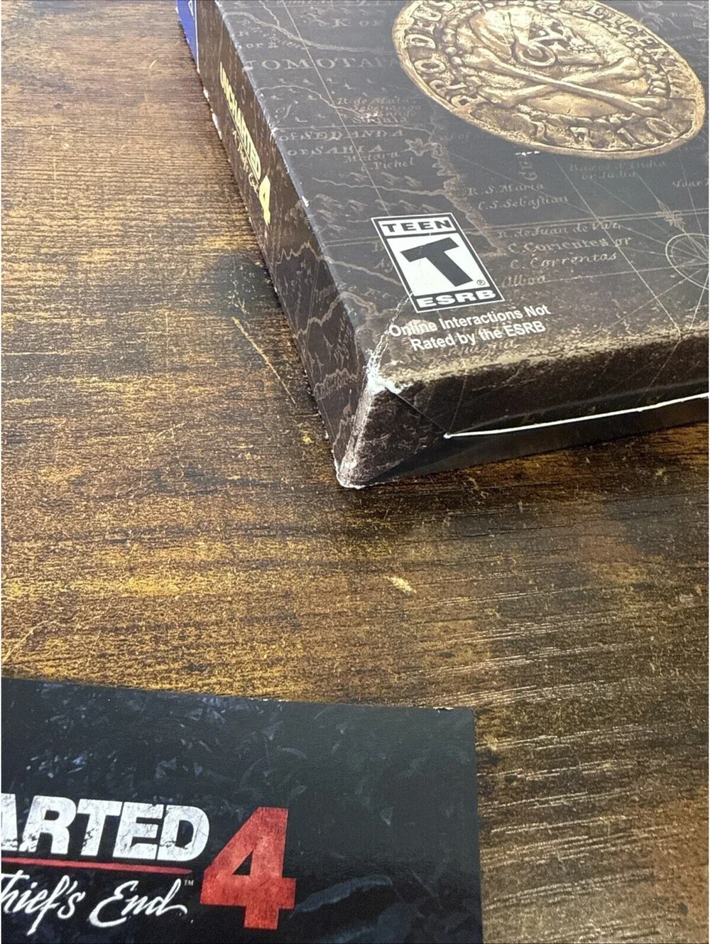Uncharted 4 A Thief’s End Special Edition PS4 Steelbook Art Book Complete CIB